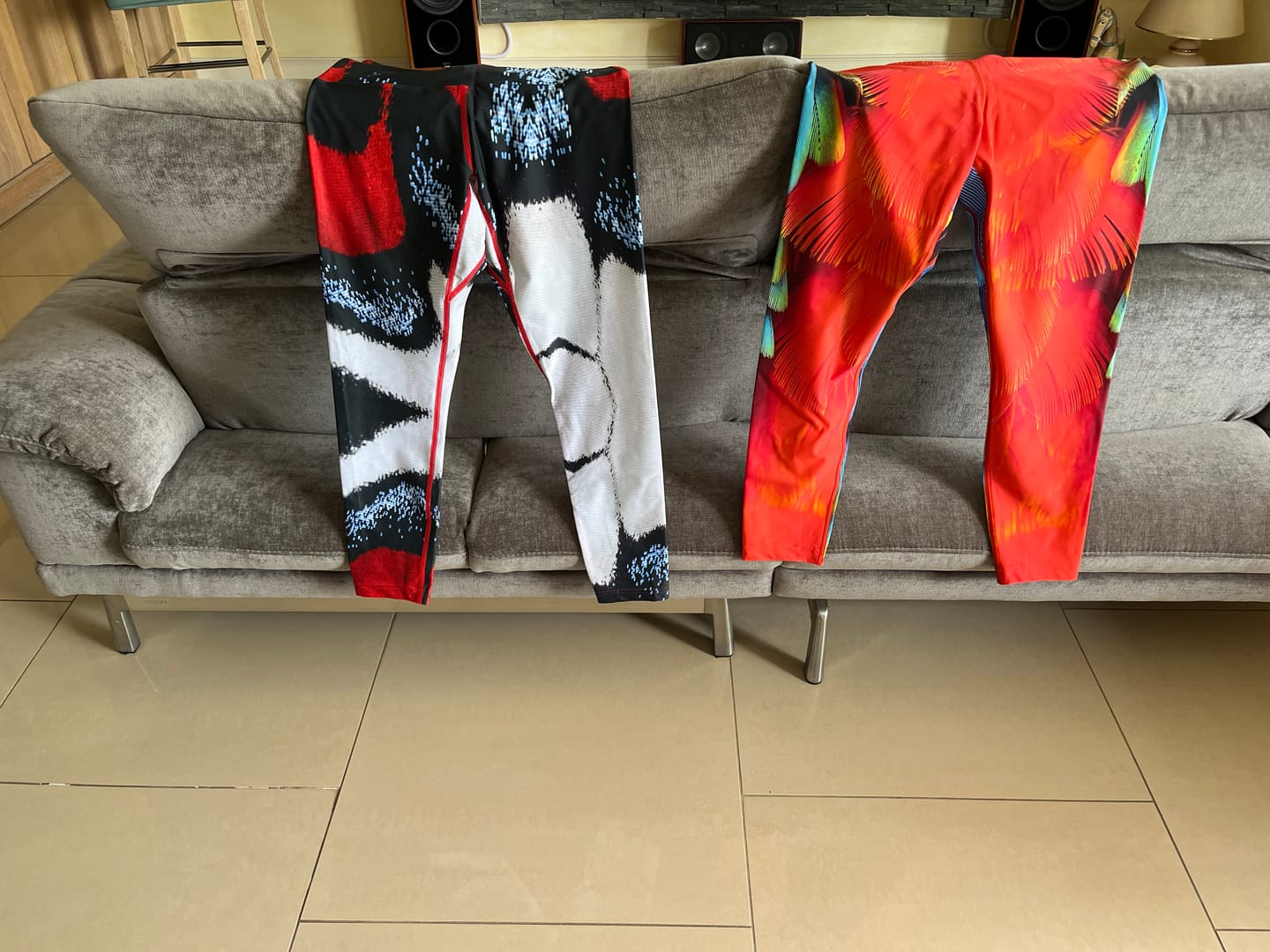 Customer photo review of Yoga Leggings PAPILLON