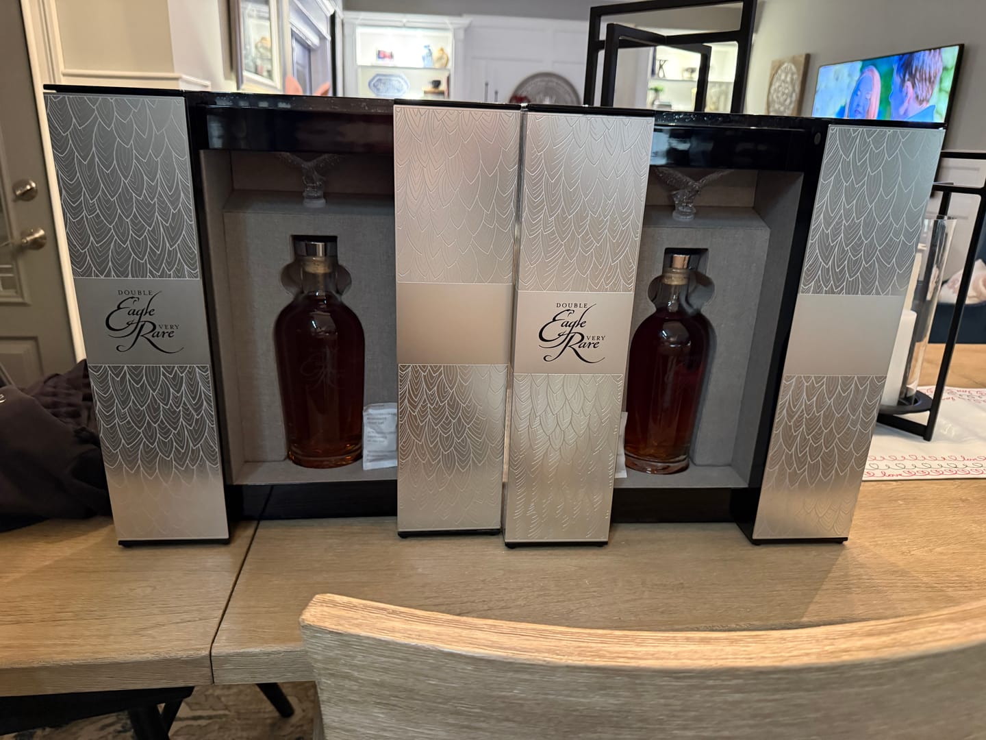 Customer photo review of Double Eagle Very Rare Bourbon Whiskey (750ml)