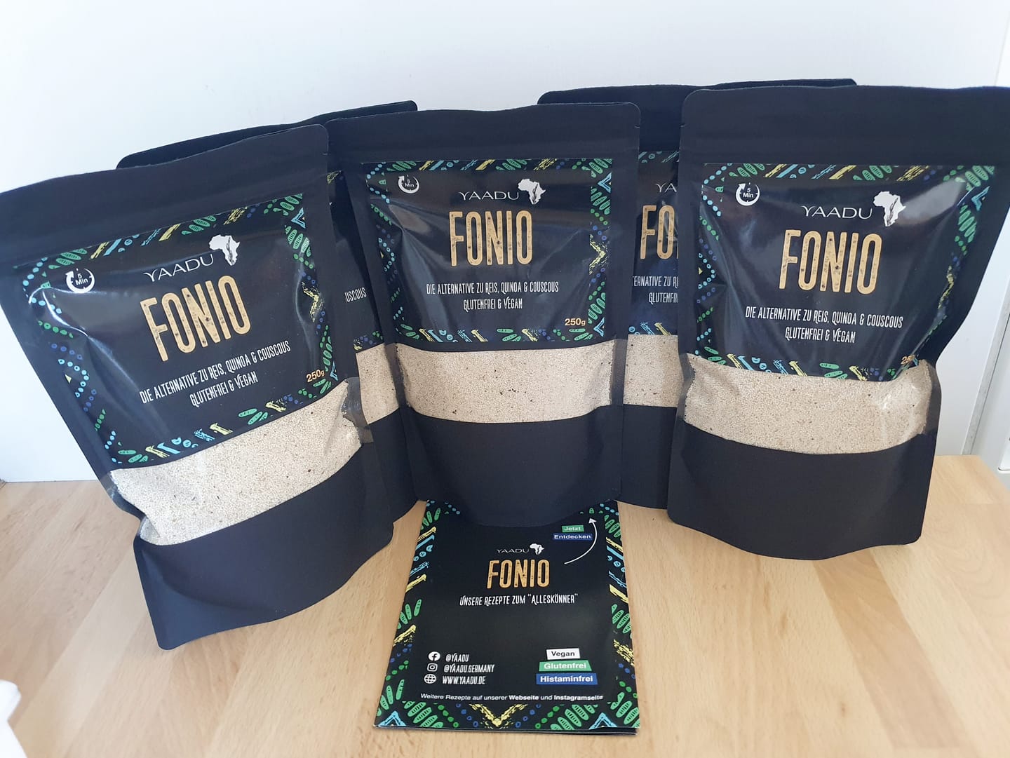 Customer photo review of Superfood Fonio – Glutenfreies Urgetreide aus Afrika | Reich an Eisen, Magnesium & Calcium