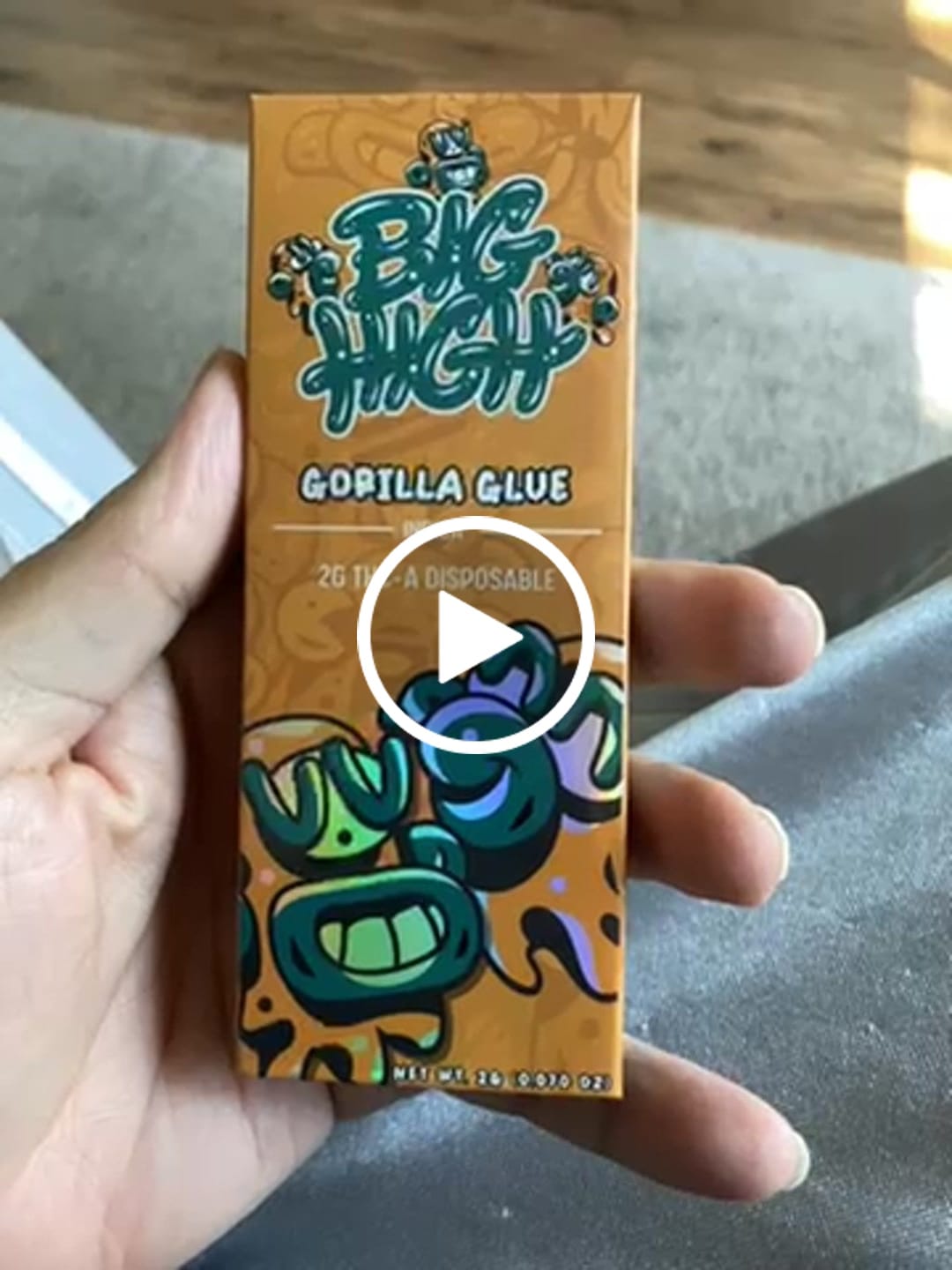 Customer video review of THCA Vape - Big High 2G
