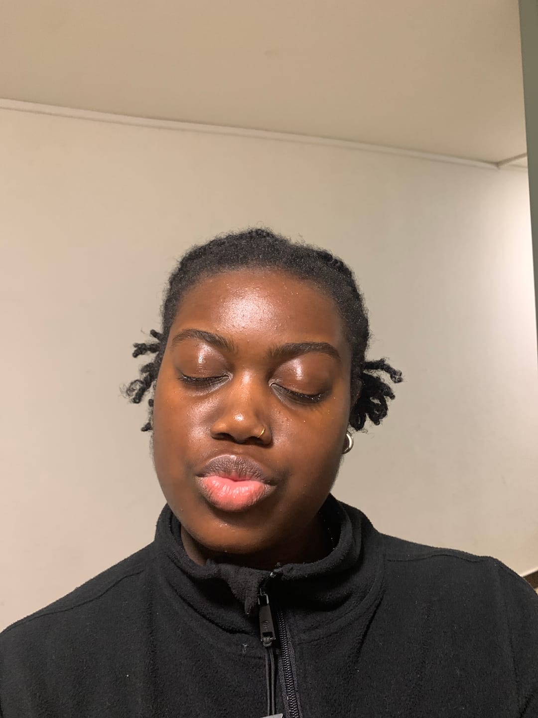 Customer photo review of Faux piercing Léa