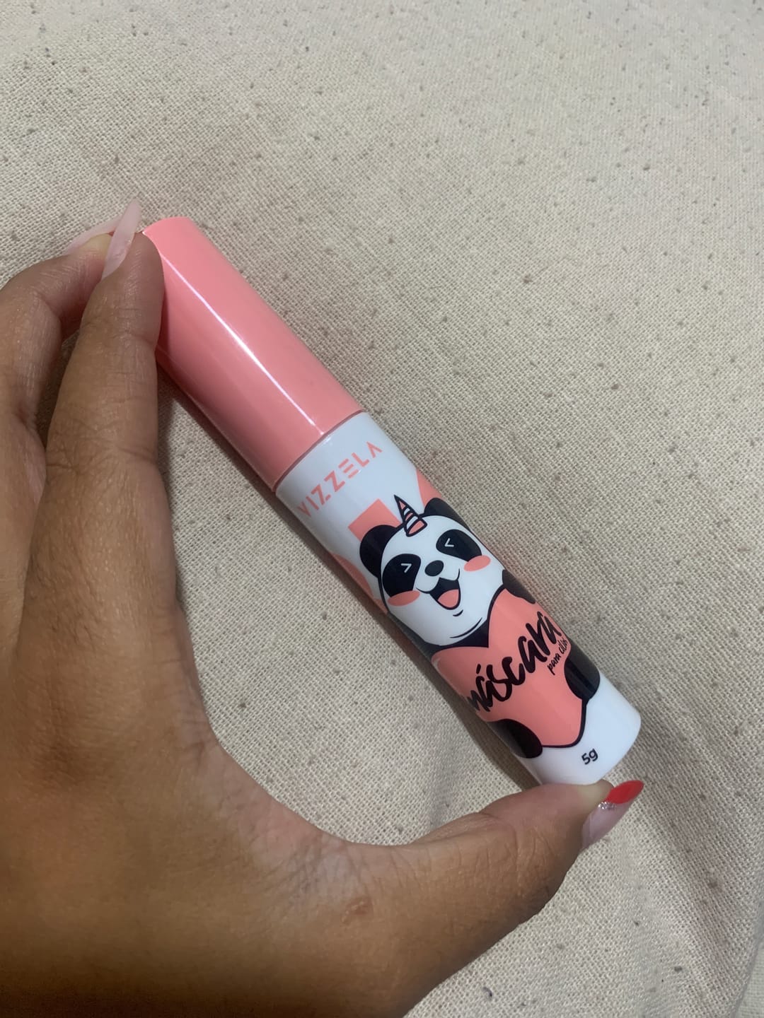 Customer photo review of Máscara Para Cílios Big No Panda Vizzela - Preta