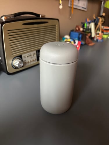 Customer photo review of Fellow Carter Move Mug Gri 12 oz