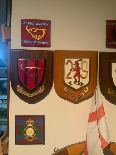 Customer photo review of 37 FLD SQN Embroidered Badge