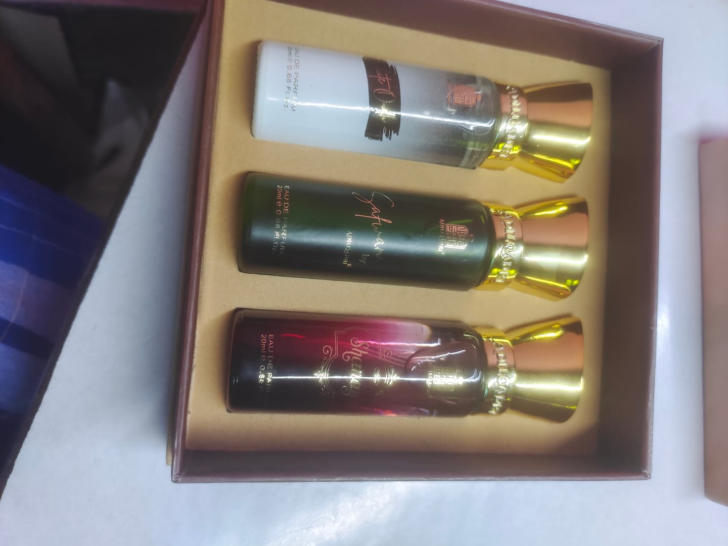 Customer photo review of Captivating Trio 3 Pcs Set Of Premium Perfume Spray
