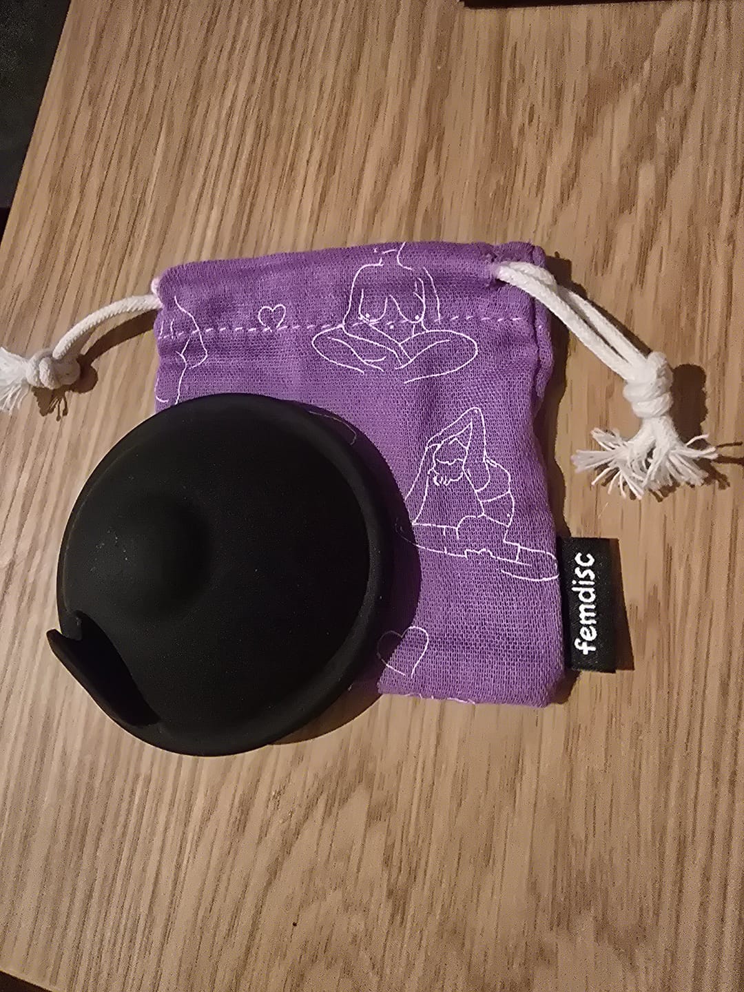 Customer photo review of 🎁 femdisc Einweg-Menstruationsscheibe (100% off)