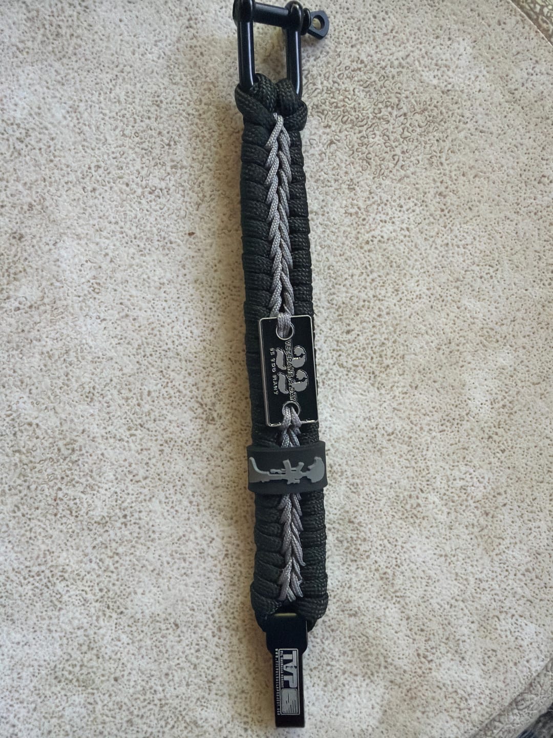 Customer photo review of 22 A Day - Paracord Bracelet