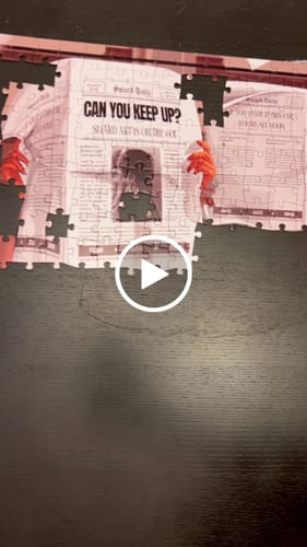 Customer video review of Can You Keep Up Puzzle