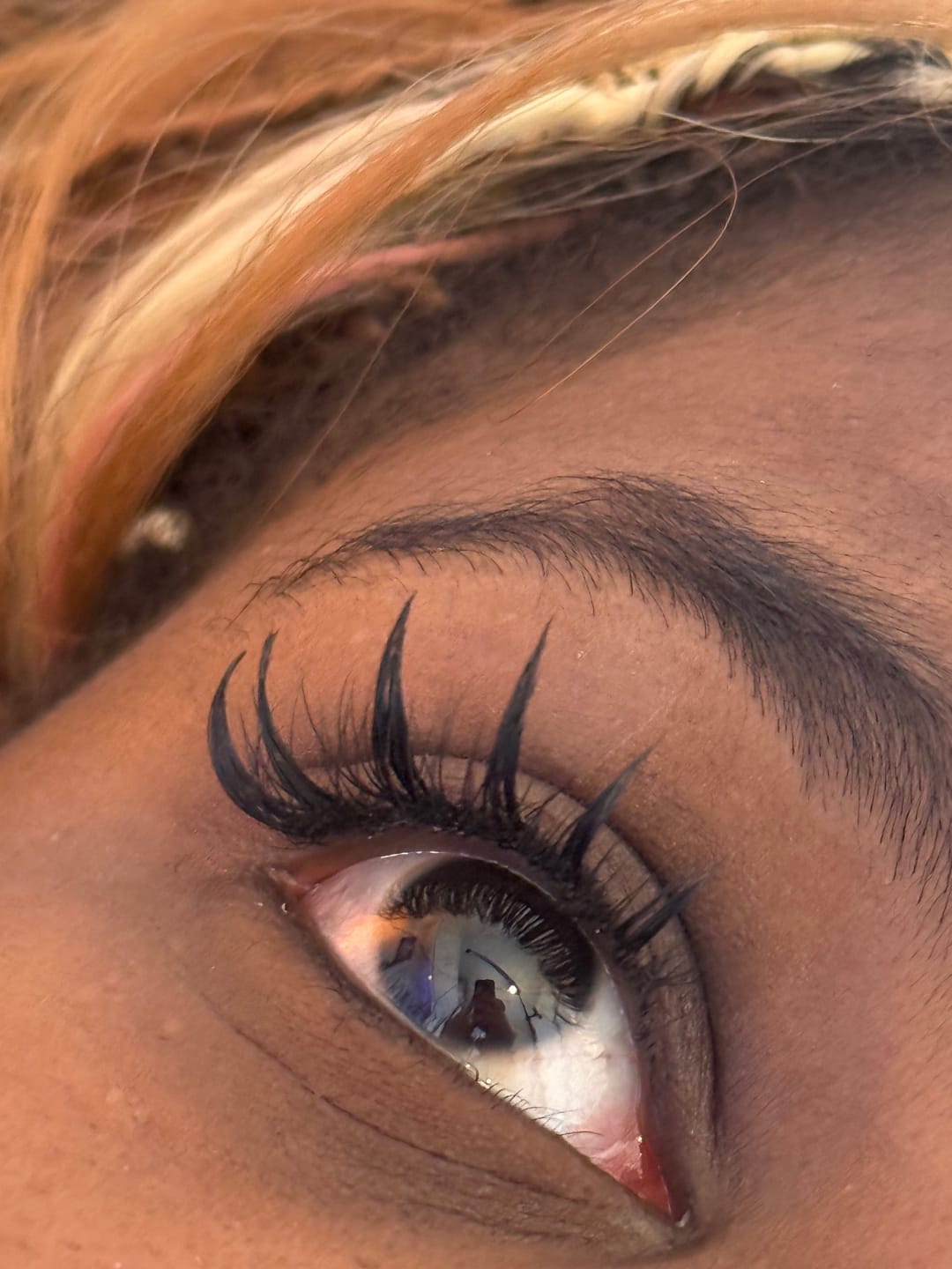 Customer photo review of VEYESINC Cashmere Luxe Lashes 0.03mm