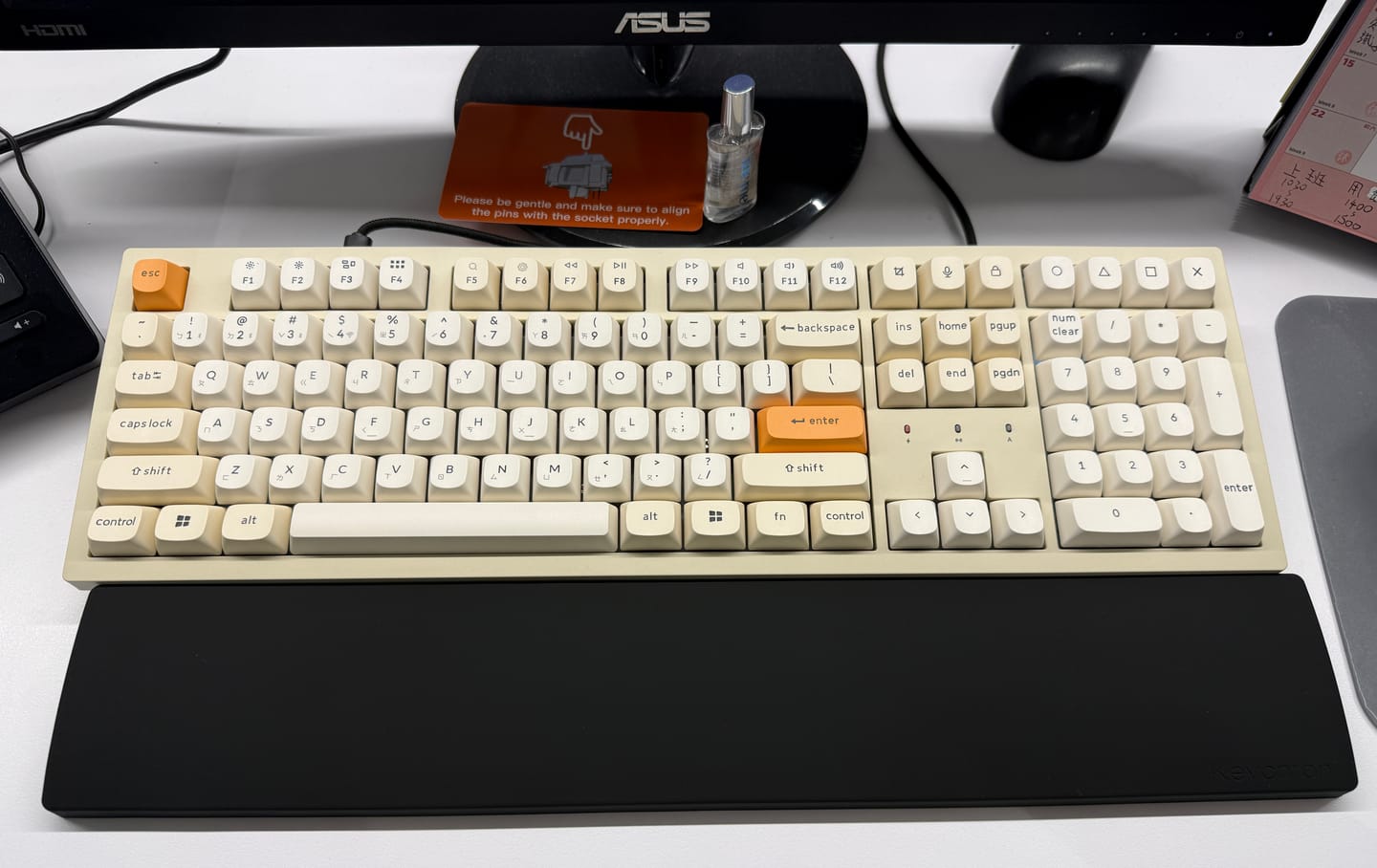 Customer photo review of Keychron K10 Max ZMK無線機械式鍵盤(注音版本)