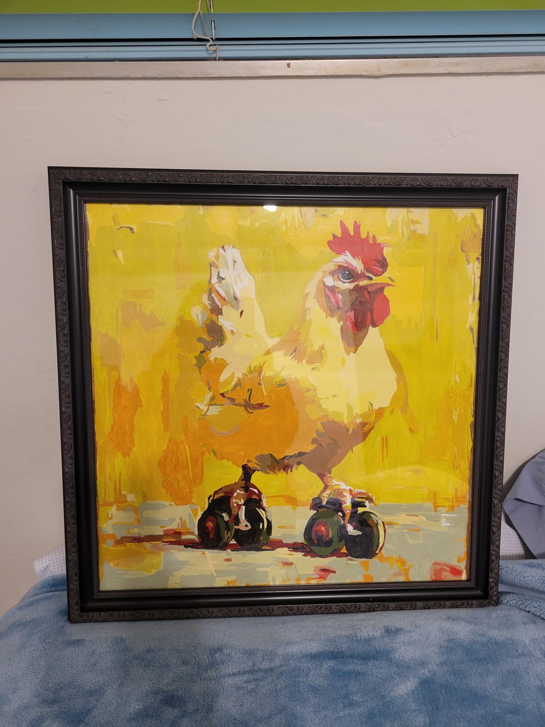 Customer photo review of Roller Skating Chicken