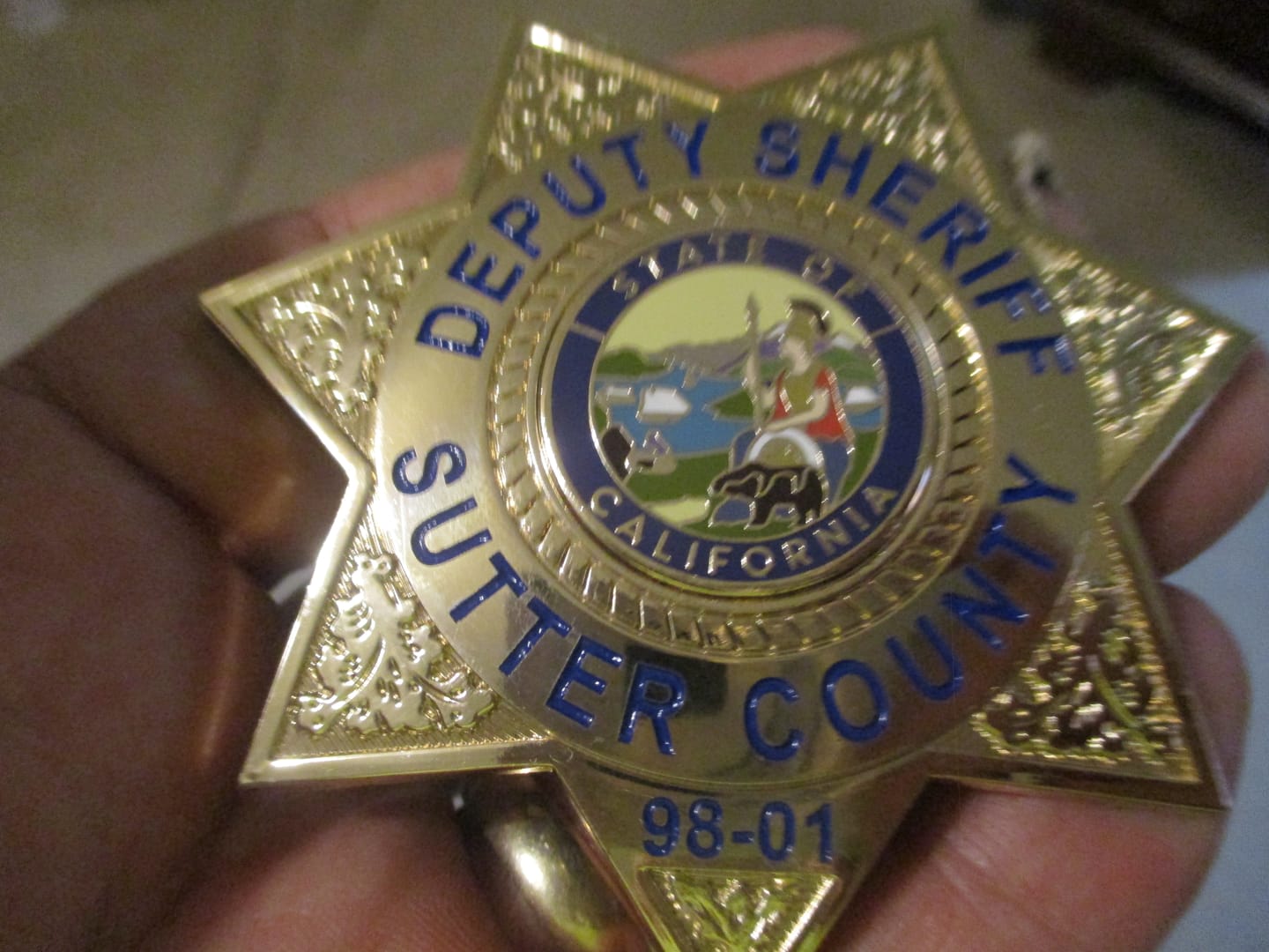 Customer photo review of Customizable Badge MA24