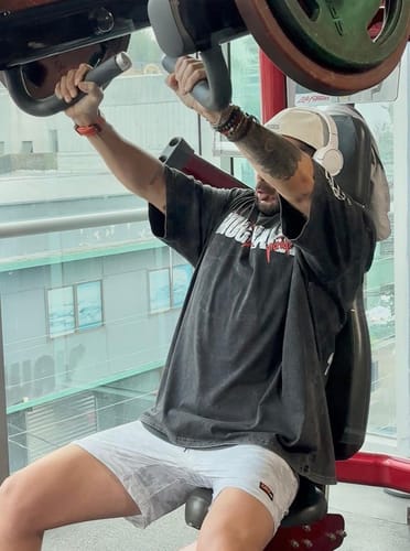 Customer photo review of Shorts White Camo