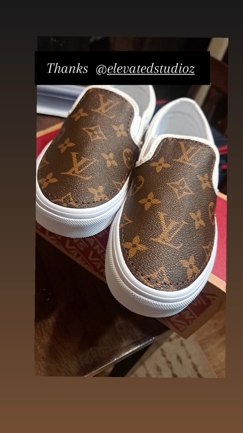 Customer photo review of OG Monogram Slip On