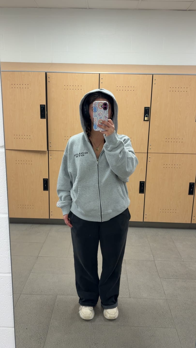 Customer photo review of 5162 - Golds Gym Throwback Zip-ups