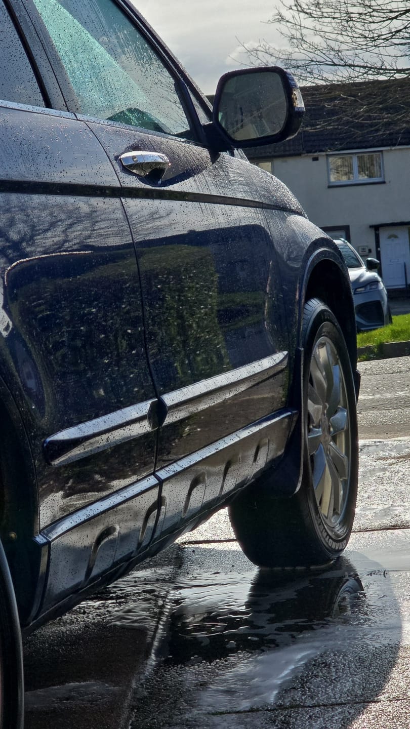 Customer photo review of Fusion - Ultra Hydrophobic Spray Sealant