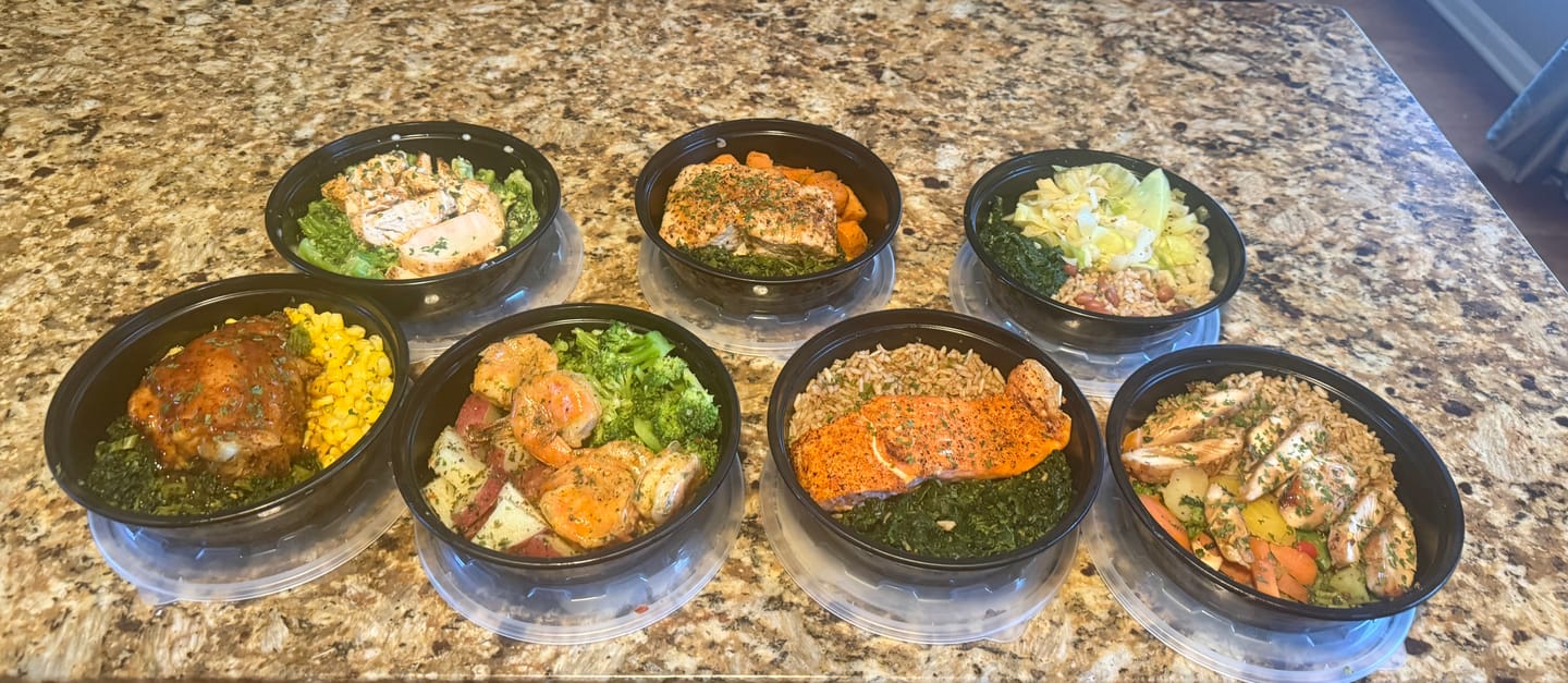 Customer photo review of 7 Meal Plan