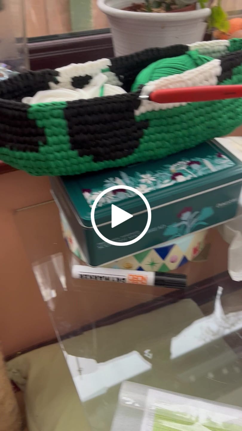 Customer video review of Chunky Panda Crochet Tote Kit