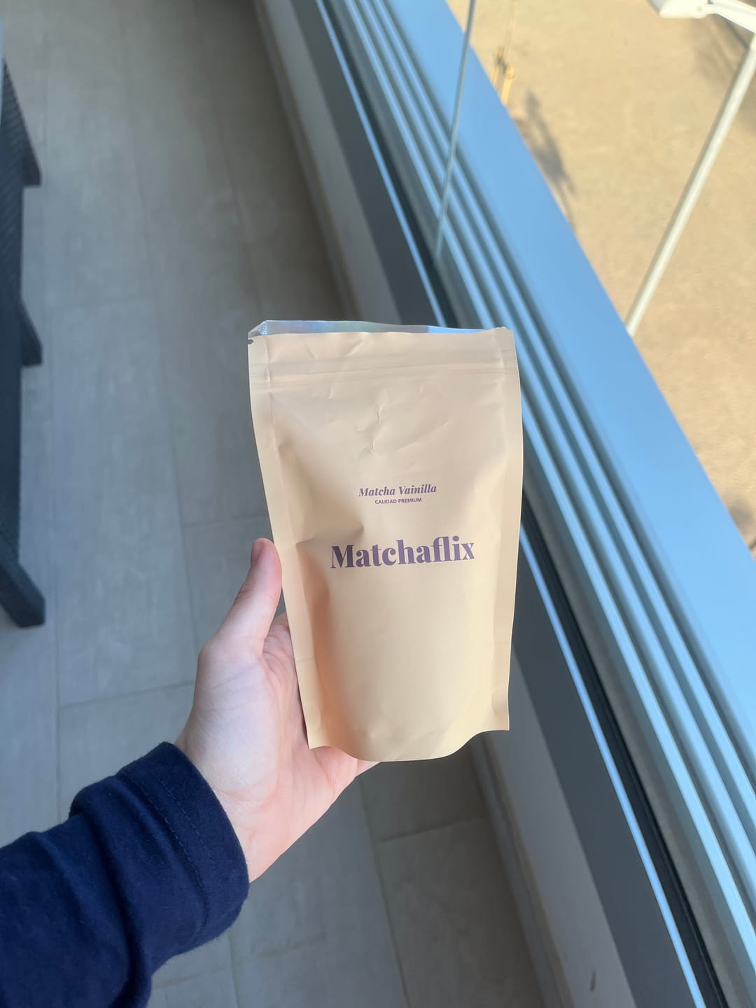 Customer photo review of Té Matcha Vainilla Premium