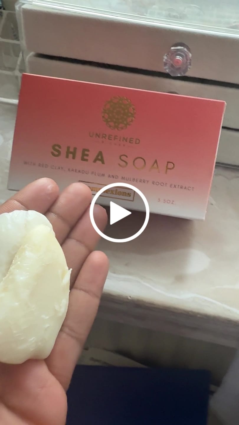 Customer video review of SHEA SOAP