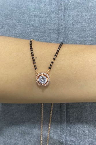 Customer photo review of Shubh Loop Mangalsutra