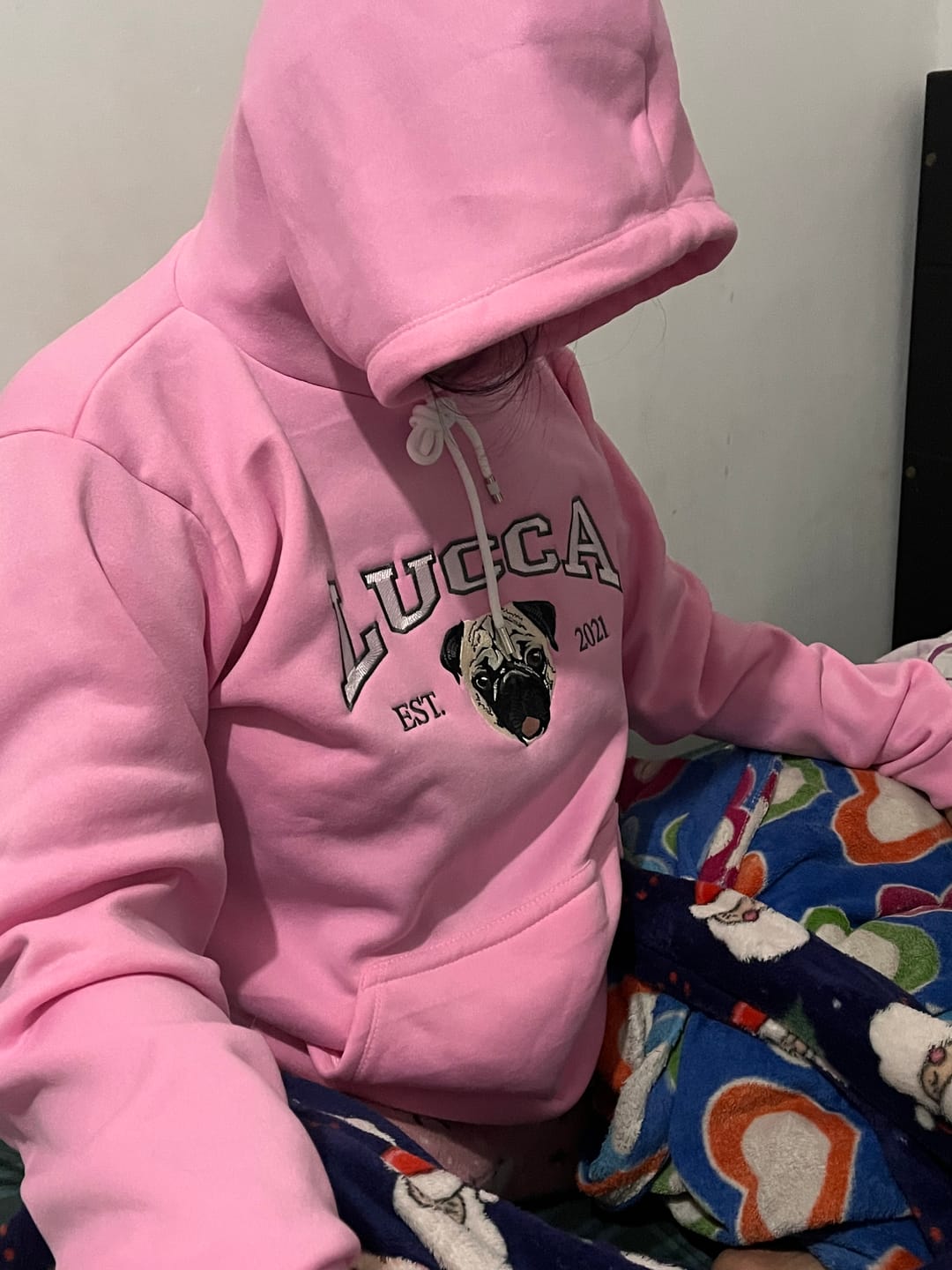Customer photo review of Hoodie Personalizado