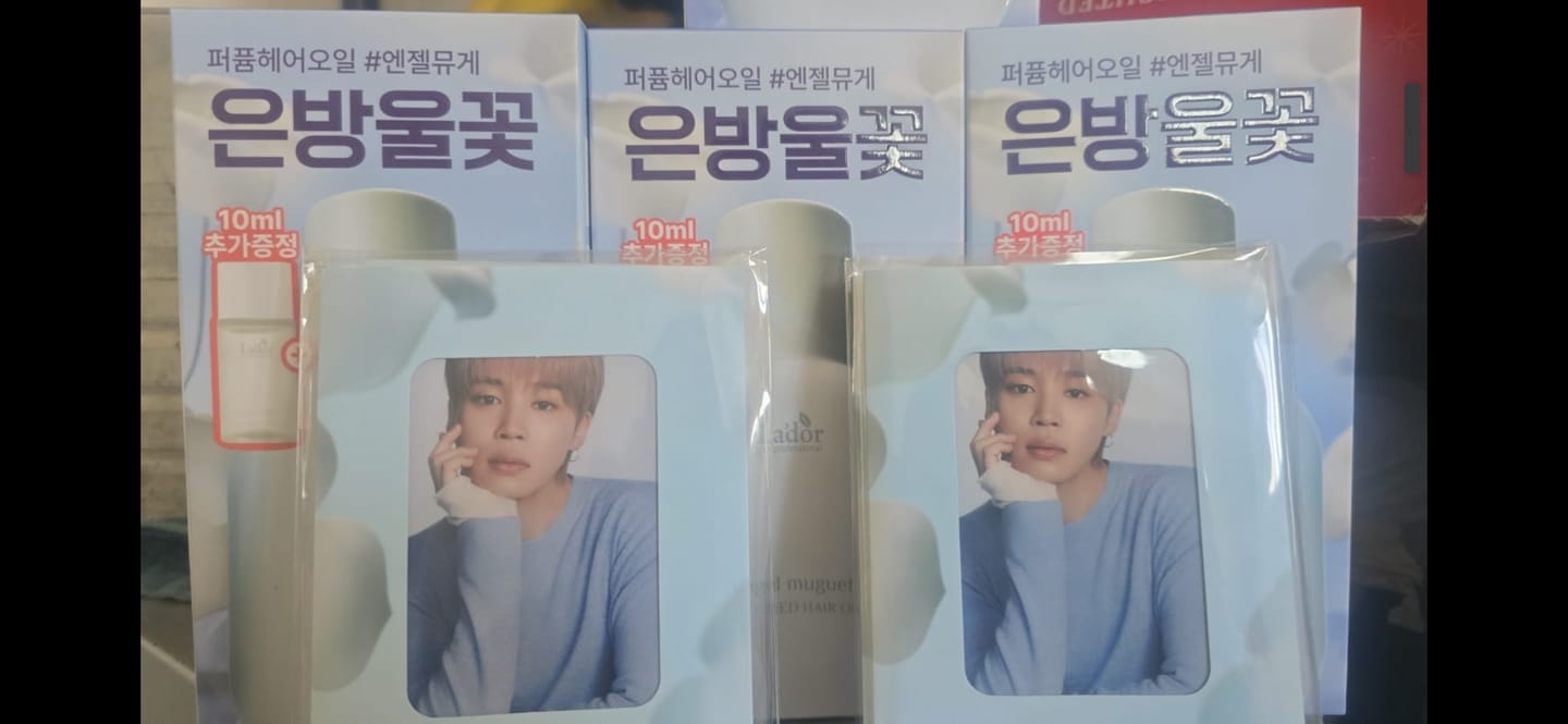 Customer photo review of [BTS JIMIN PICK] LADOR PERFUME HAIR OIL 80ml
