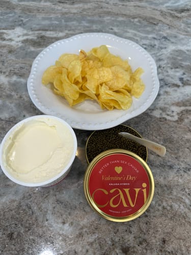 Customer photo review of Kaluga Hybrid Caviar