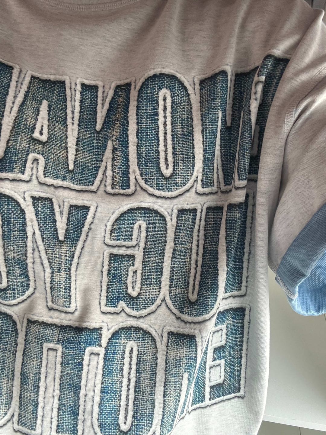 Customer photo review of Boxy Graphic Tee - Men