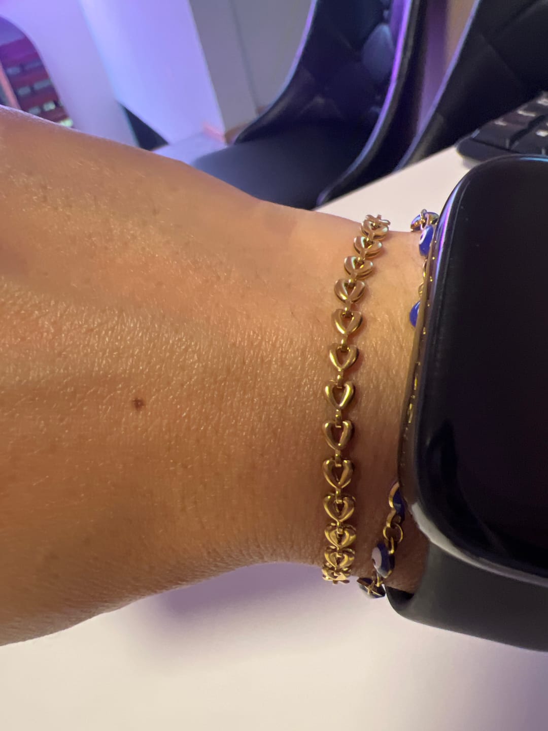 Customer photo review of Pulsera Columba