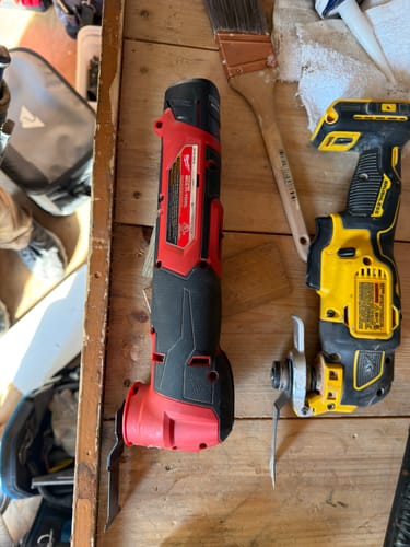 Customer photo review of Milwaukee 2526-20 M12 FUEL Oscillating Multi-Tool (Tool Only)