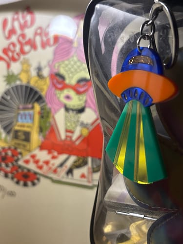 Customer photo review of Mothership Bag Charm