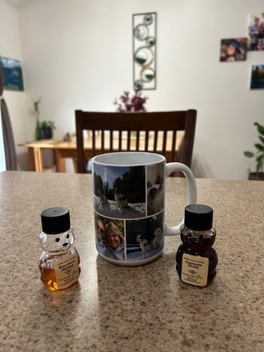 Customer photo review of Bourbon Infused Honey: Sweet Southern Charm in Every Bite