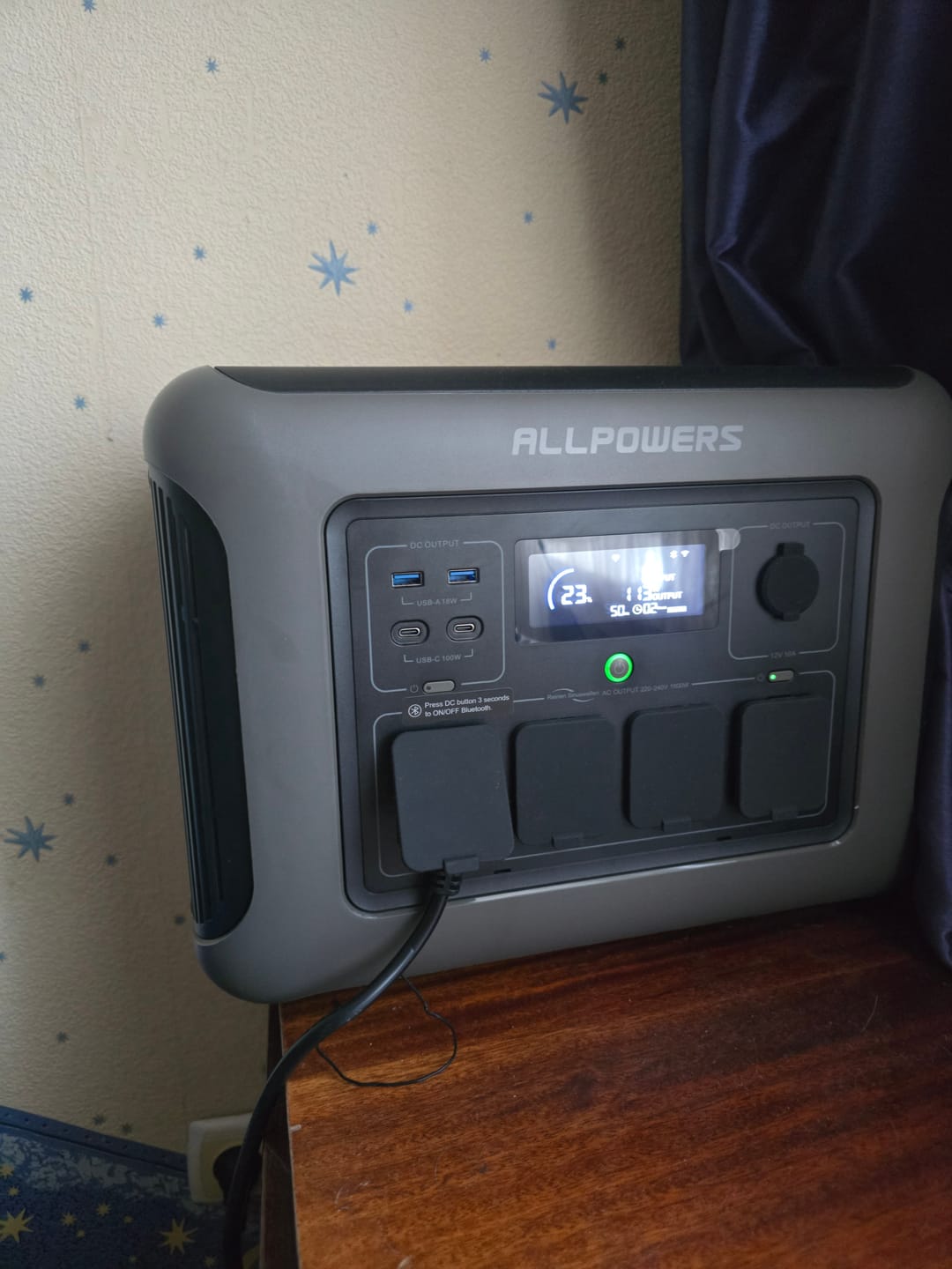 Customer photo review of ALLPOWERS R1500 LITE Portable Power Station 1600W 1056Wh