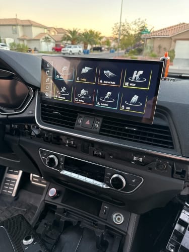 Customer photo review of Audi Q5 / SQ5 | F5 | 12.3" Linux CarPlay/Android Touchscreen Display | 2018 - 2020