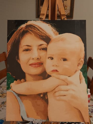 Customer photo review of Paint Your Photo