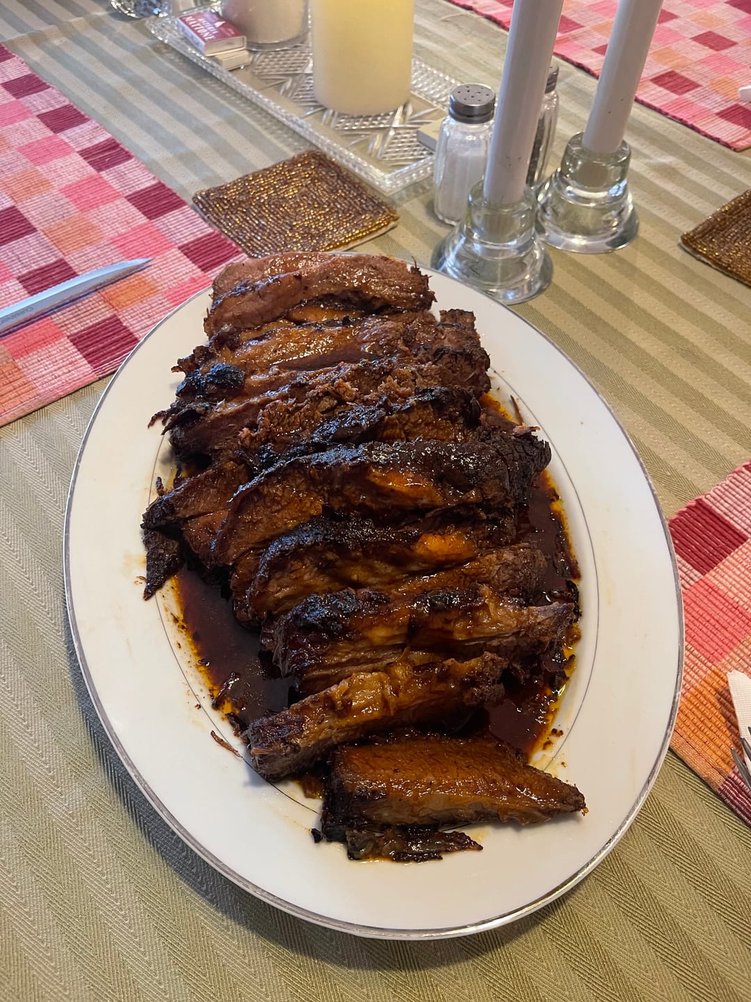 Customer photo review of Beef Brisket