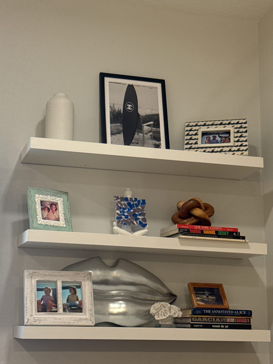 Customer photo review of Black Surfboard Poster