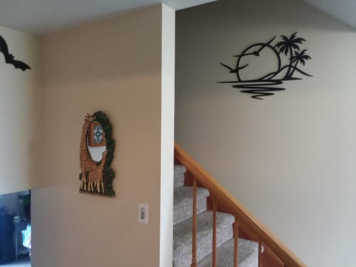 Customer photo review of Mystery Box Wall Art