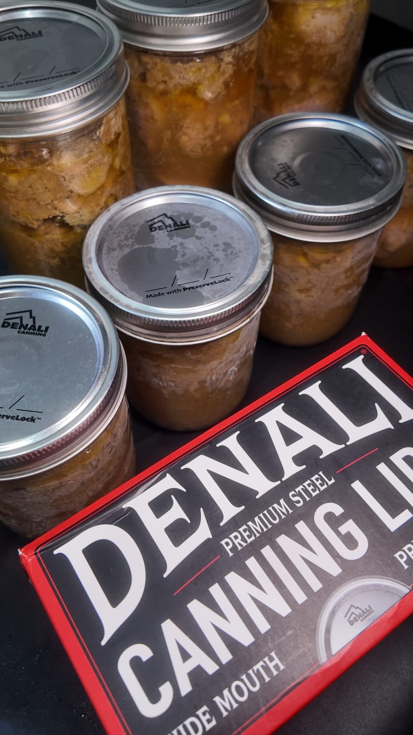 Customer photo review of 60 Pack - Denali® Lids, Regular Mouth