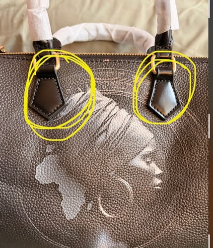 Customer photo review of Pure Ebony Leather Boston Bag QR0TD287