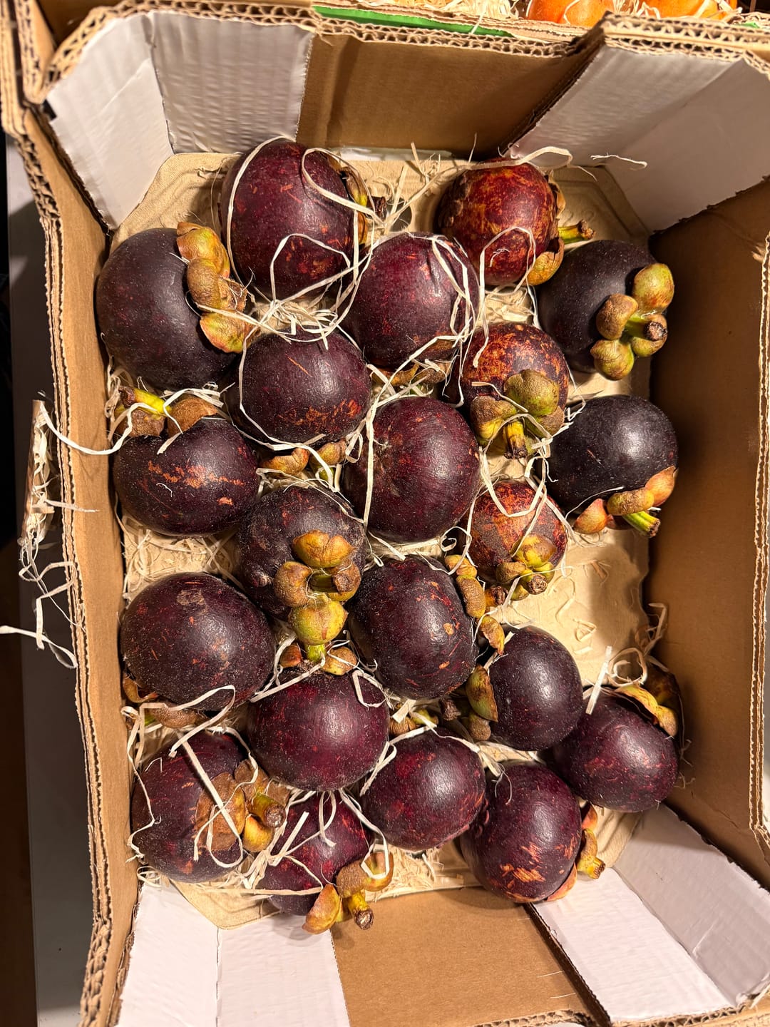 Customer photo review of Mangostan von Juan 1,5kg Box Sonderaktion %