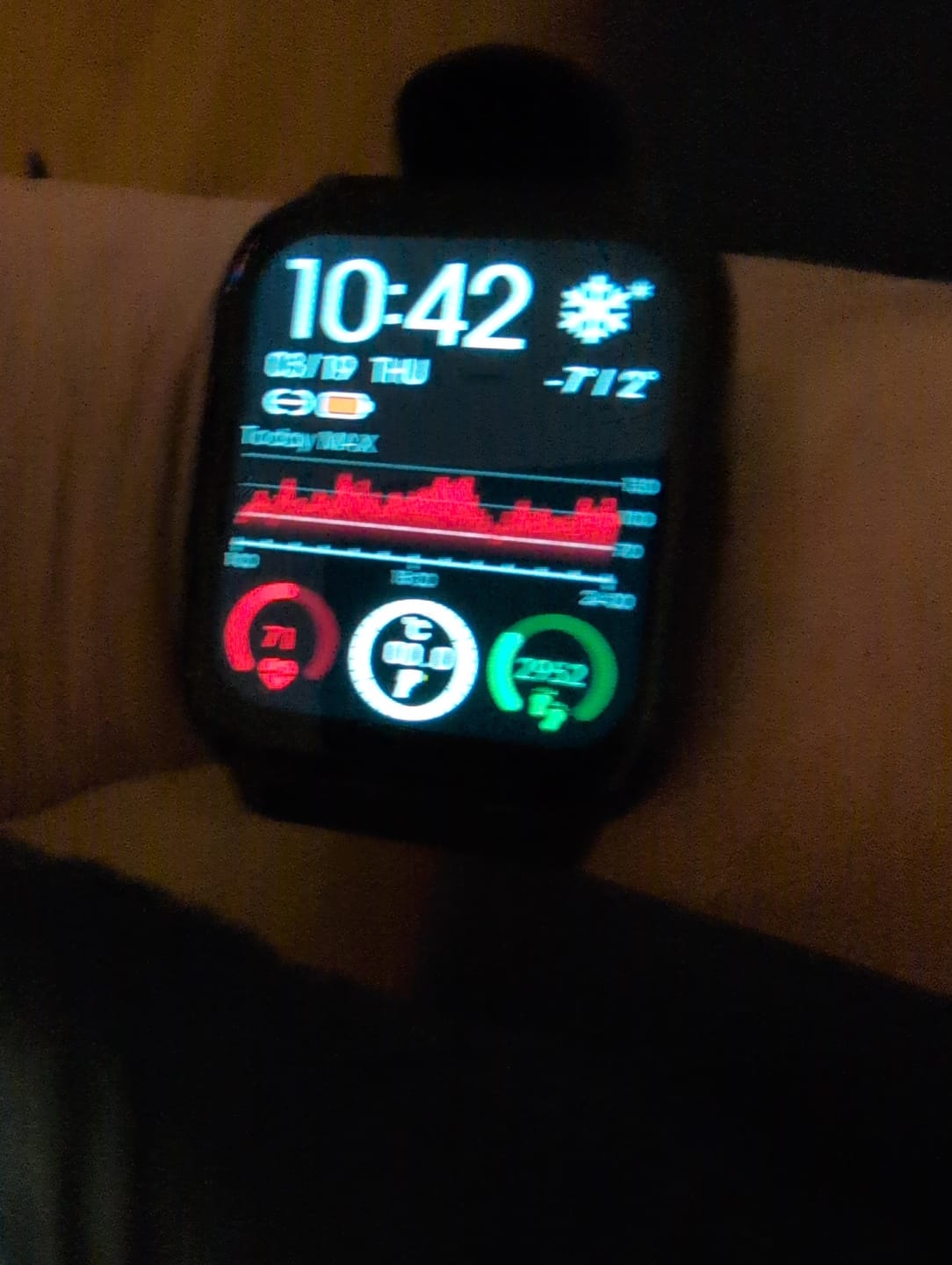 Customer photo review of Gard Pro Health Smartwatch 2