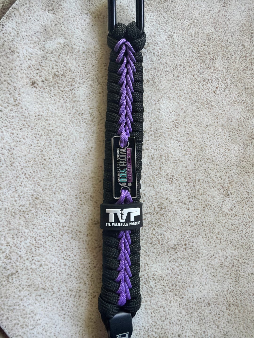 Customer photo review of You Belong Here - Paracord Bracelet