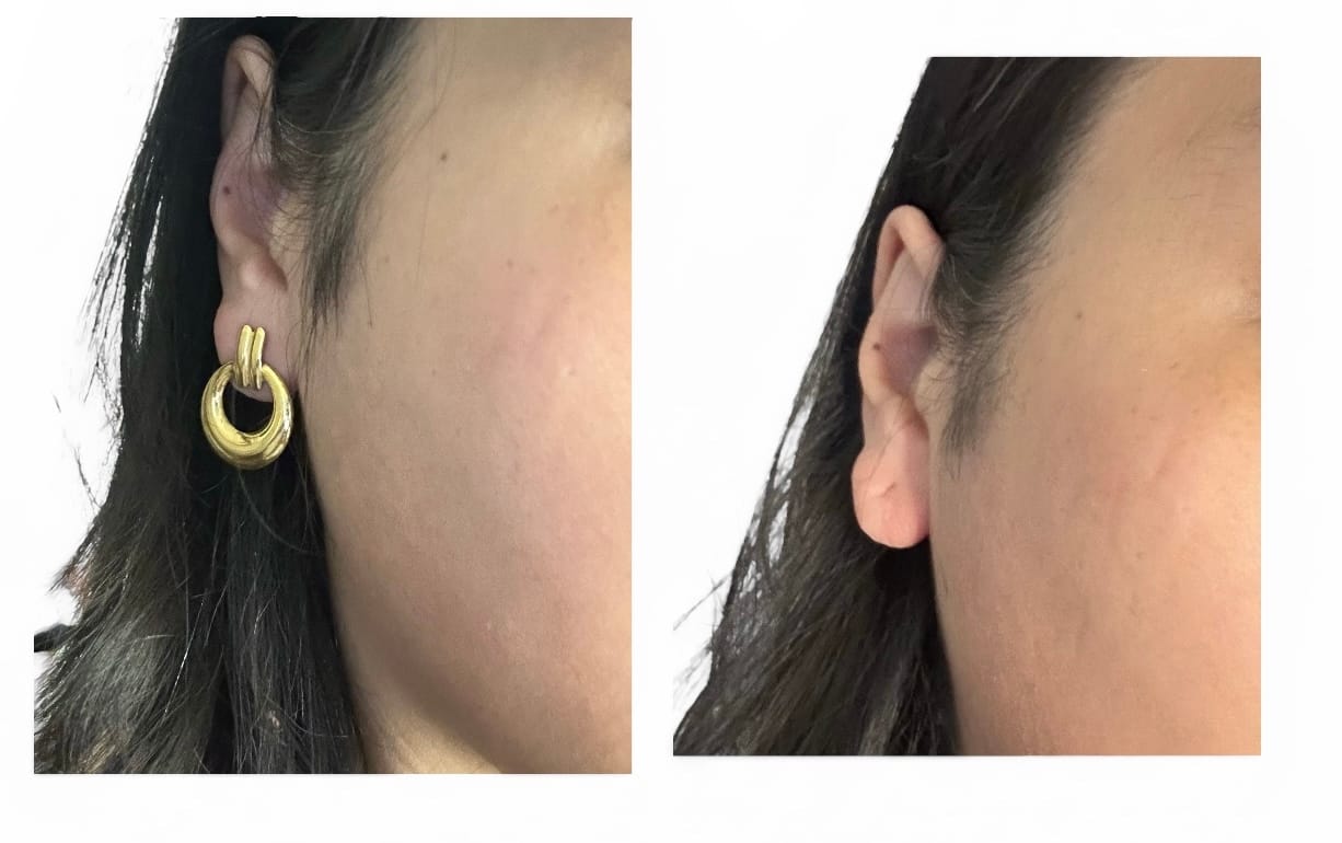 Customer photo review of The Hamptons Earrings (Bundle)