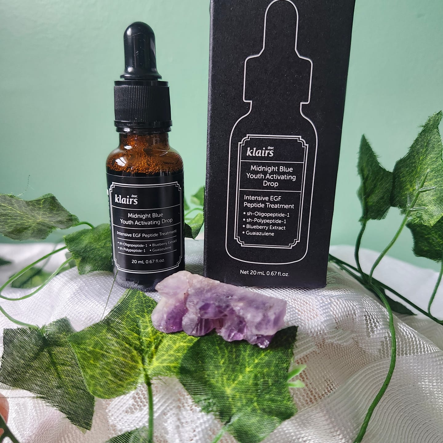 Customer photo review of EGF Blue Youth Activating Drop