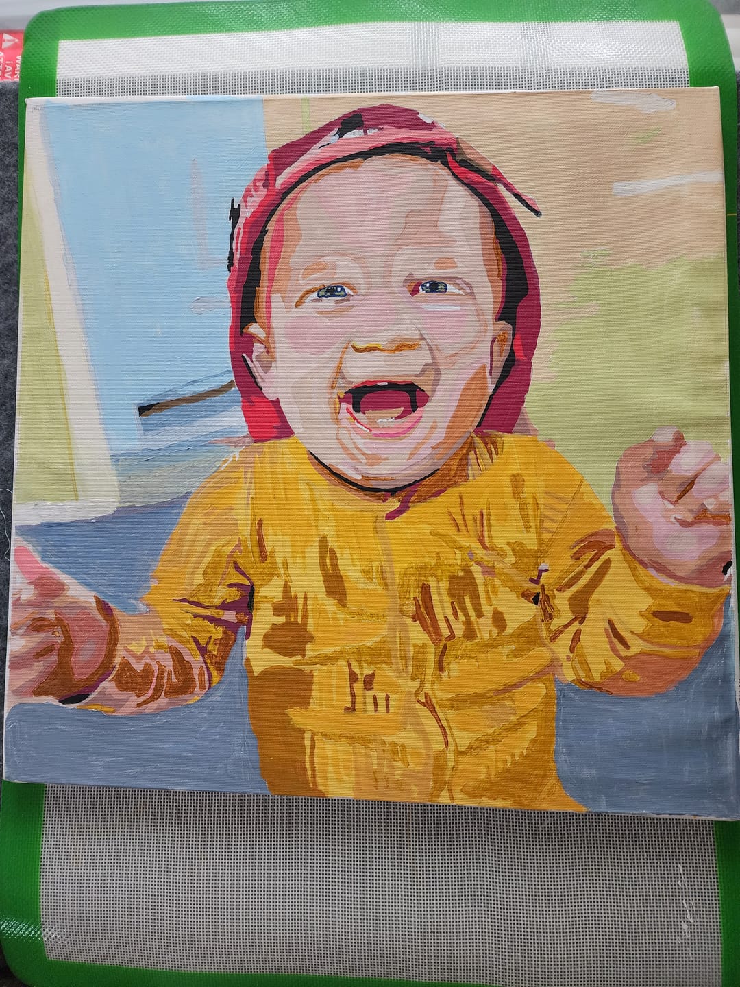 Customer photo review of Custom Paint by Number