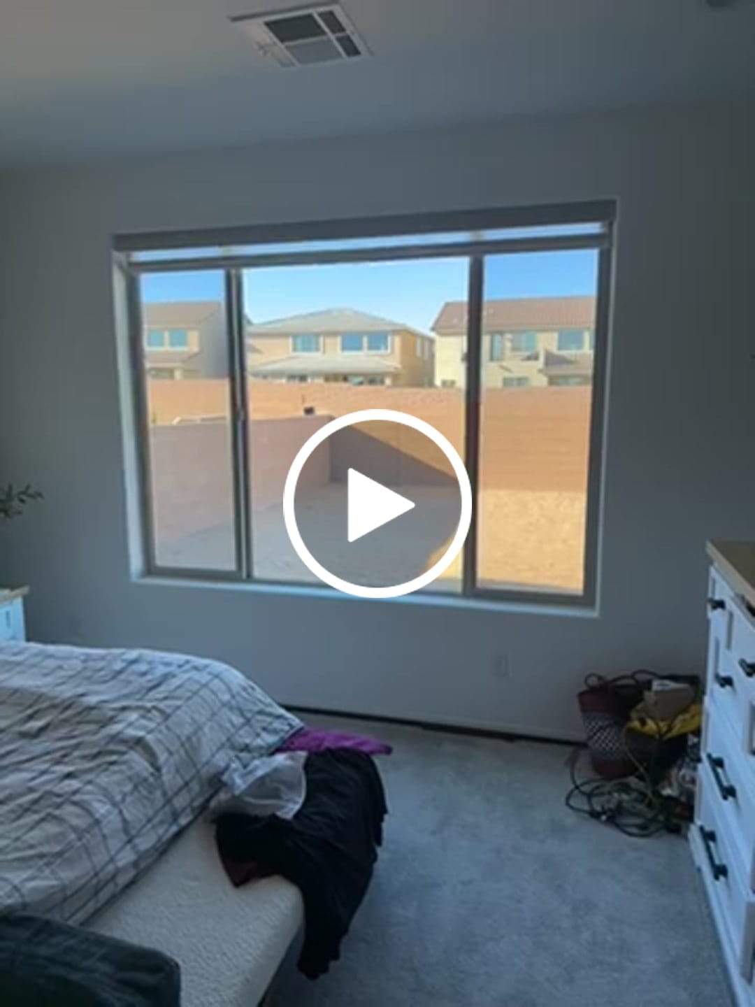 Customer video review of Bringnox Motorized Zebra Roller Blinds 100% Blackout
