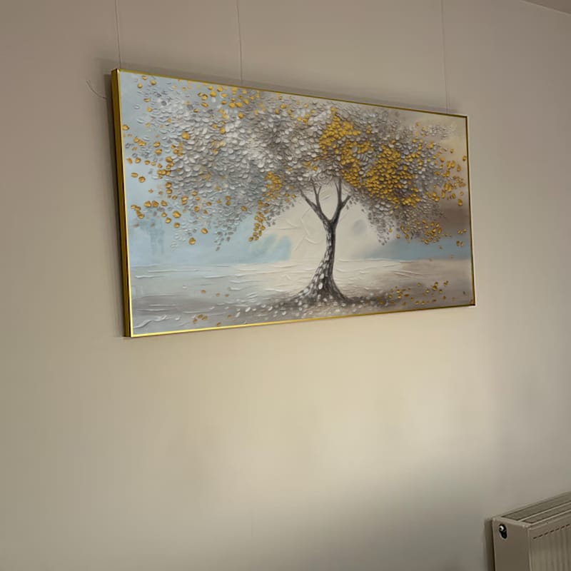 Customer photo review of Tree Abstract Textured Wall Art #TP042
