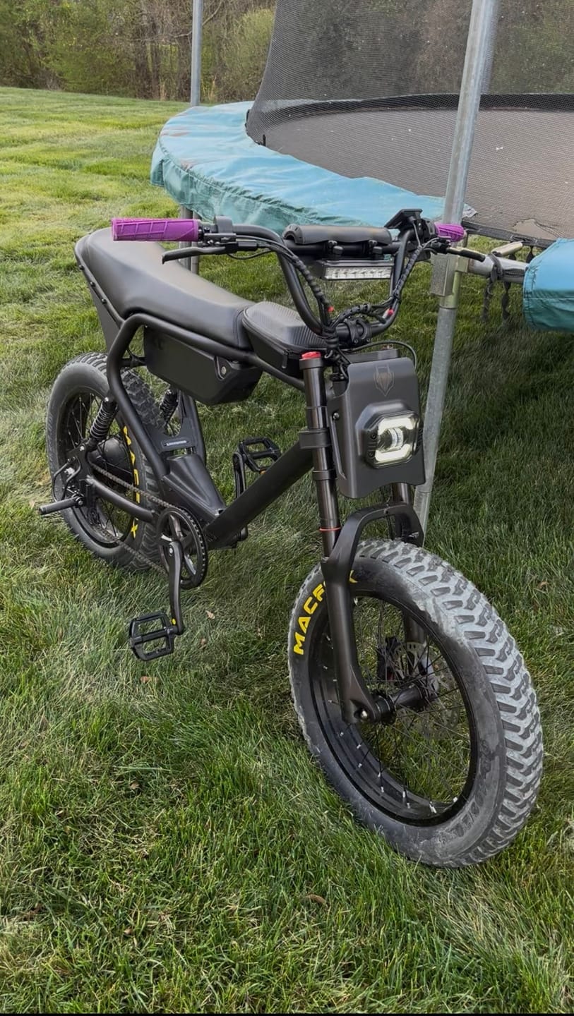 Customer photo review of Macfox X2 Electric Mountain Bike